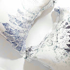 Σετ Παπλωματοθήκη Hauz Limited Edition Hemp Sky Blue-Ecru